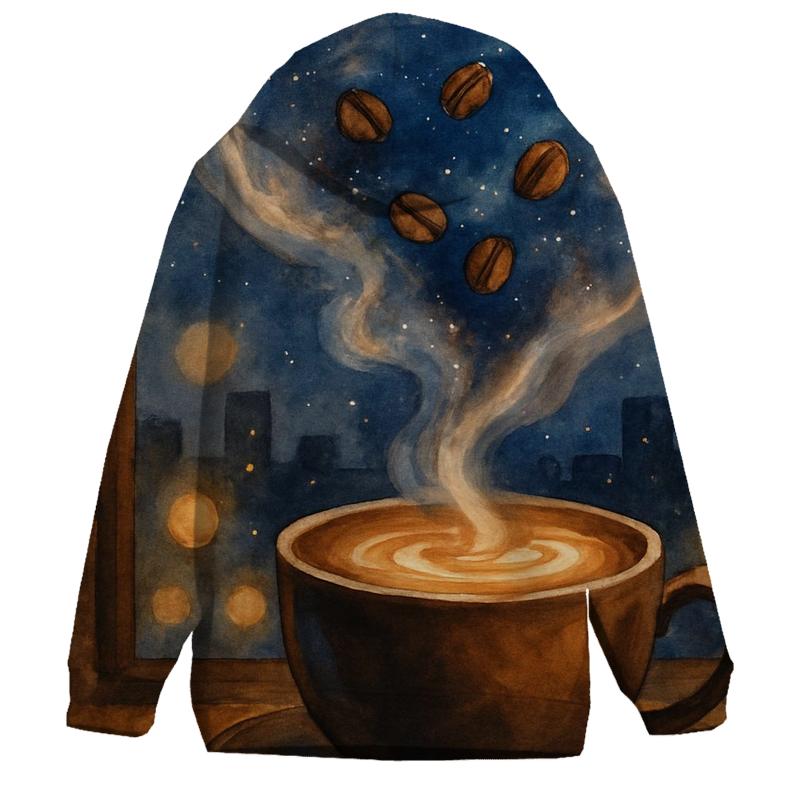 Nebula Brew Bloom premium hoodies