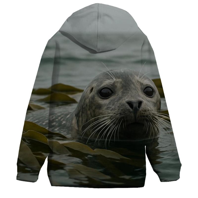 Kelp Edge Harbor Seal lightweight hoodies