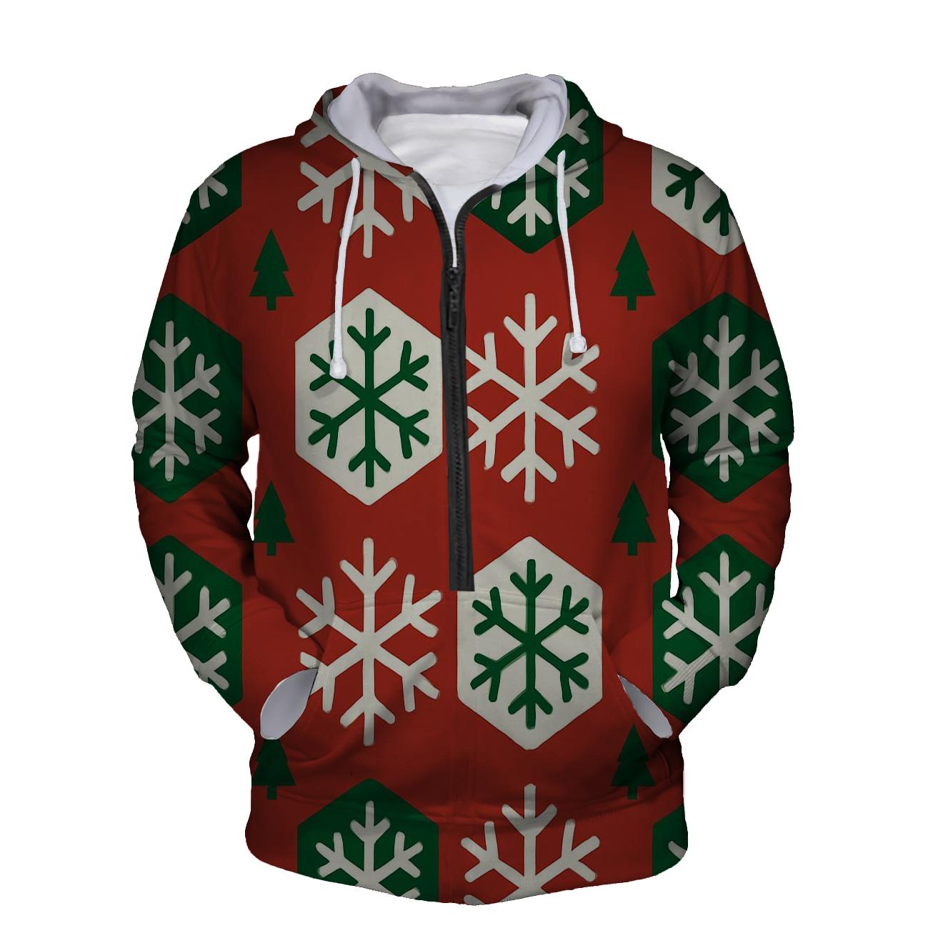 Snowflake Mosaic Parade hoodie trends