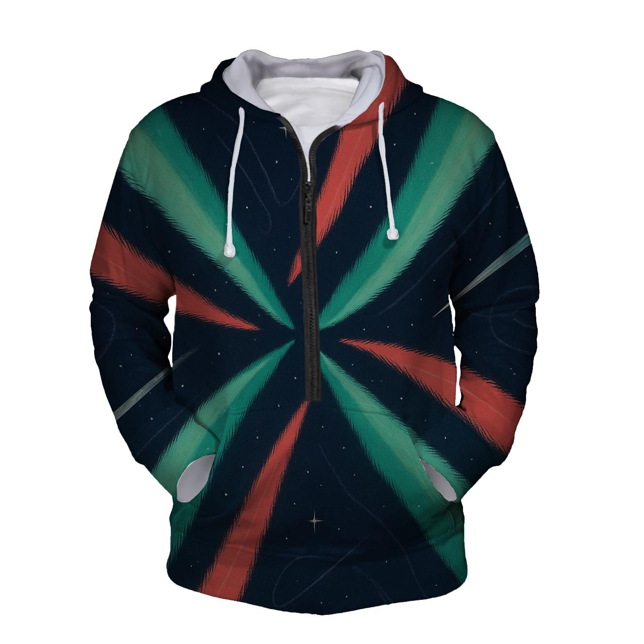 Aurora Jet Tapestry custom hoodies