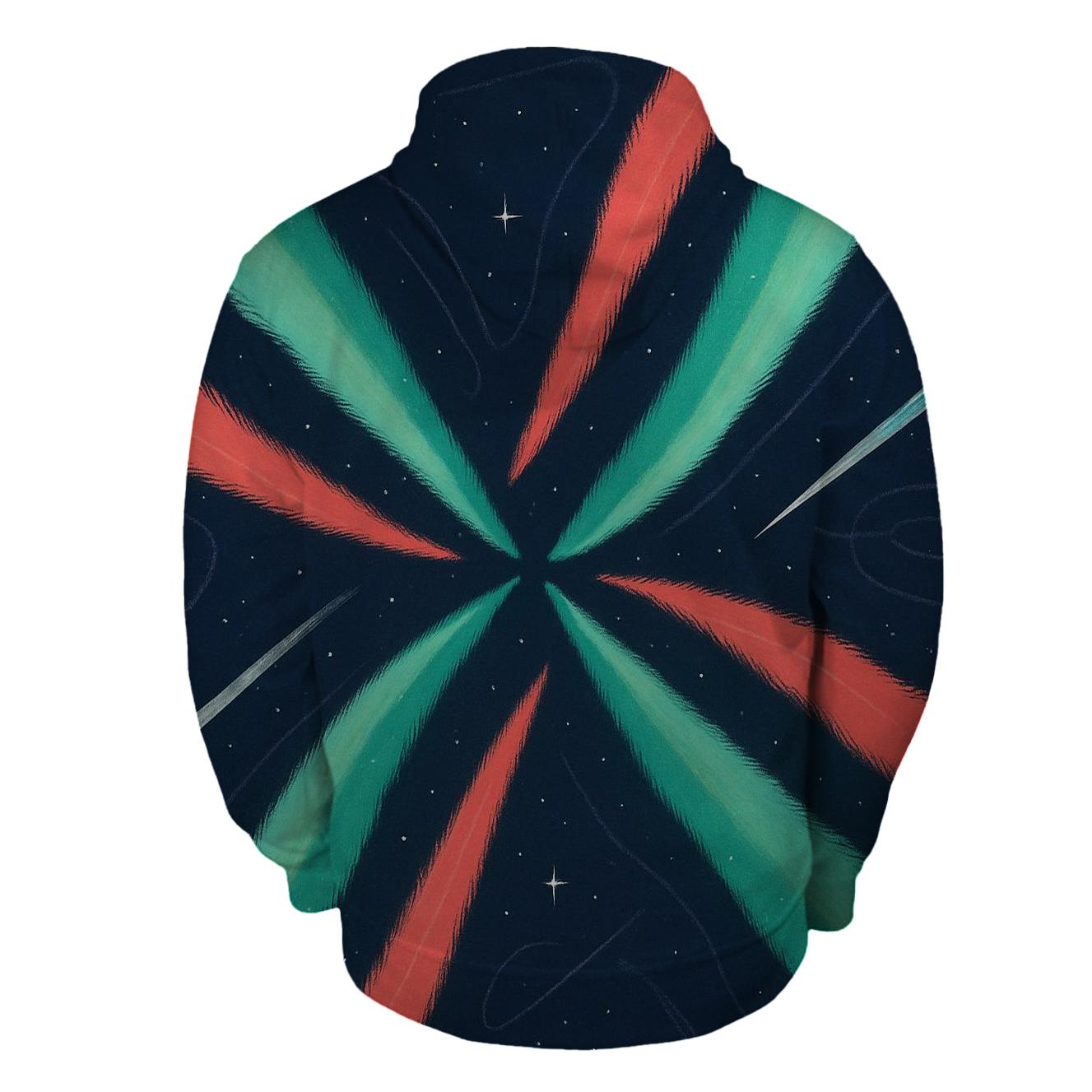 Aurora Jet Tapestry custom hoodies