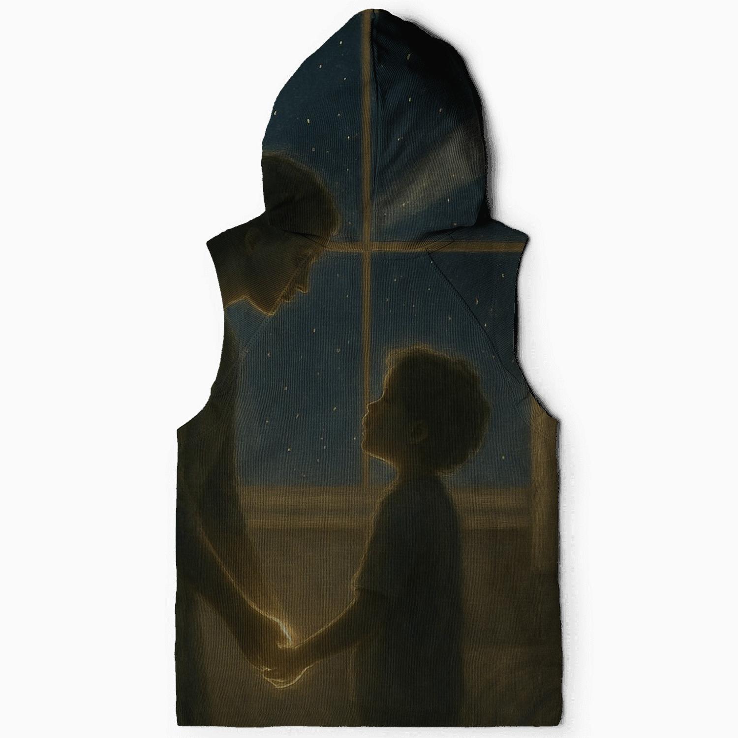 Lighthouse Of Starlit Care embroidered hoodies