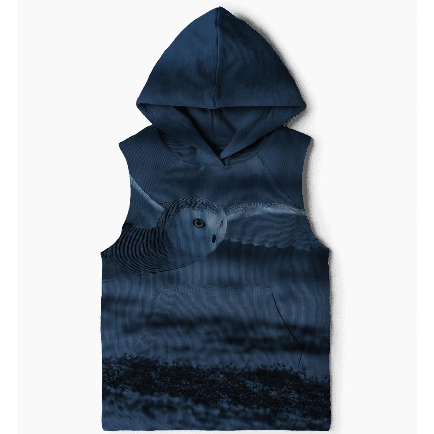 Tundra Ghost Snowy Owl hoodie designs