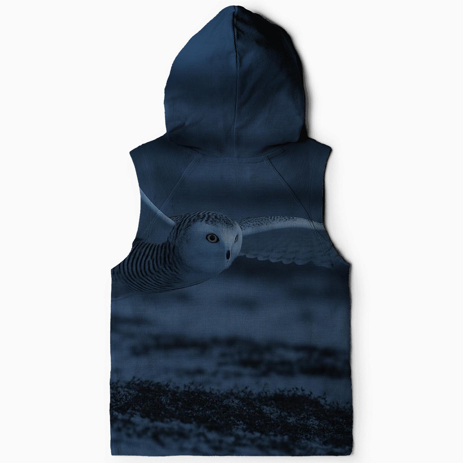 Tundra Ghost Snowy Owl hoodie designs