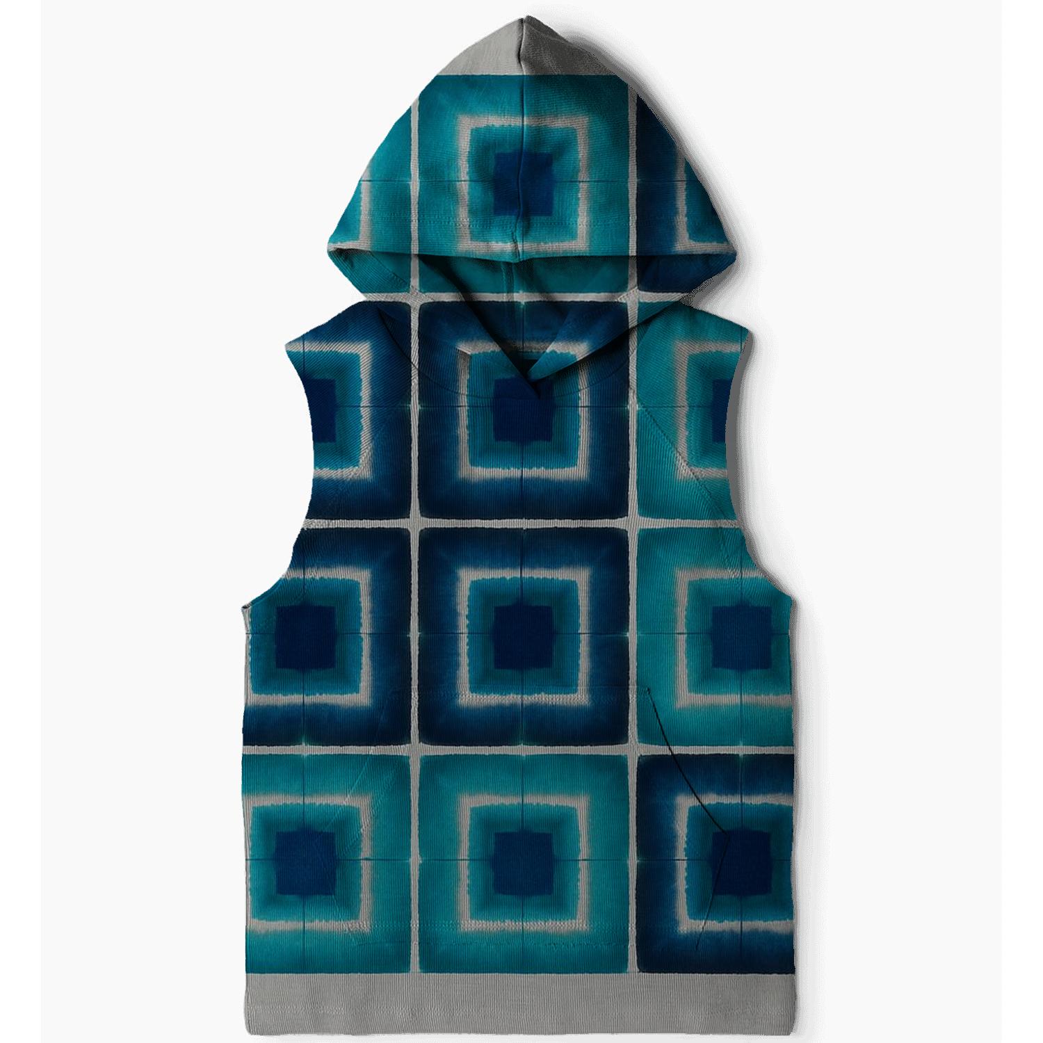 Itajime Nebula Grid hoodie designs