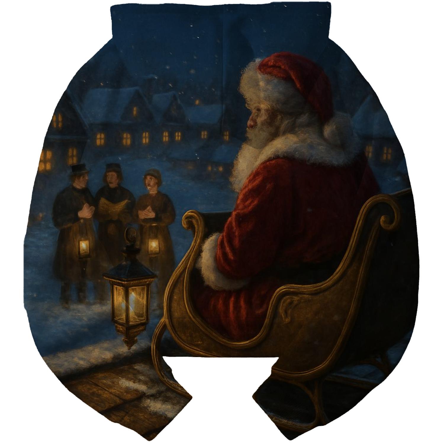 Midnight Carol On The Rooftop printed hoodies