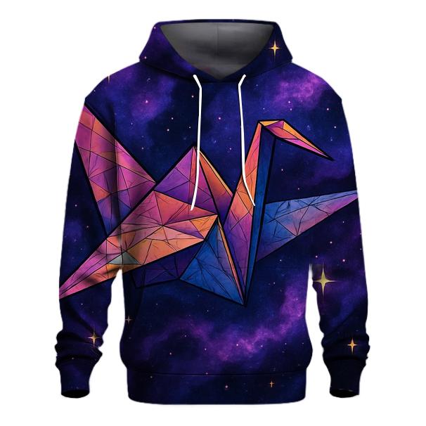 Cosmic Origami Flight pullover hoodies