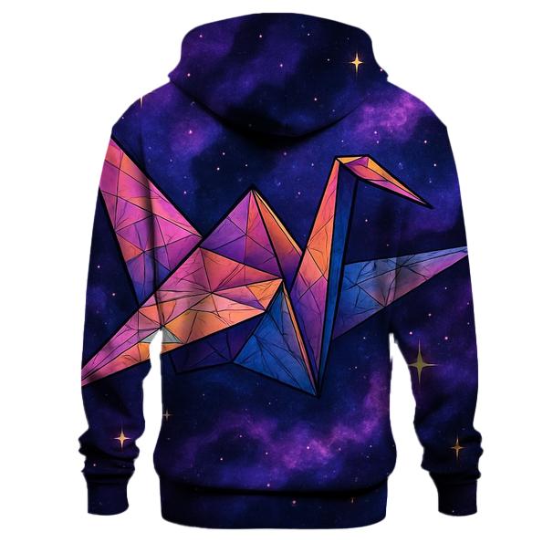 Cosmic Origami Flight pullover hoodies