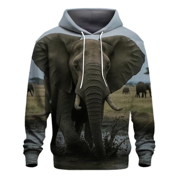 Mudwallow Sentinel Elephant embroidered hoodies