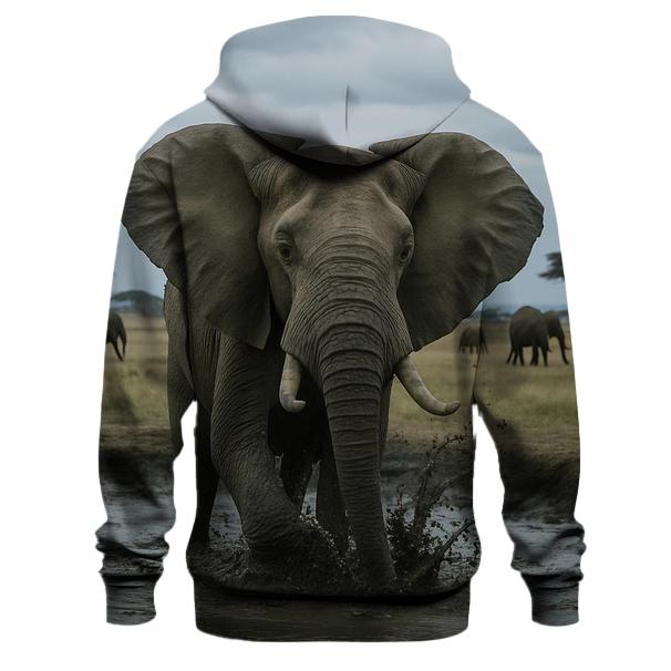Mudwallow Sentinel Elephant embroidered hoodies