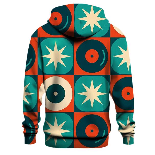 Cosmic Boogie Tiles zip-up hoodies