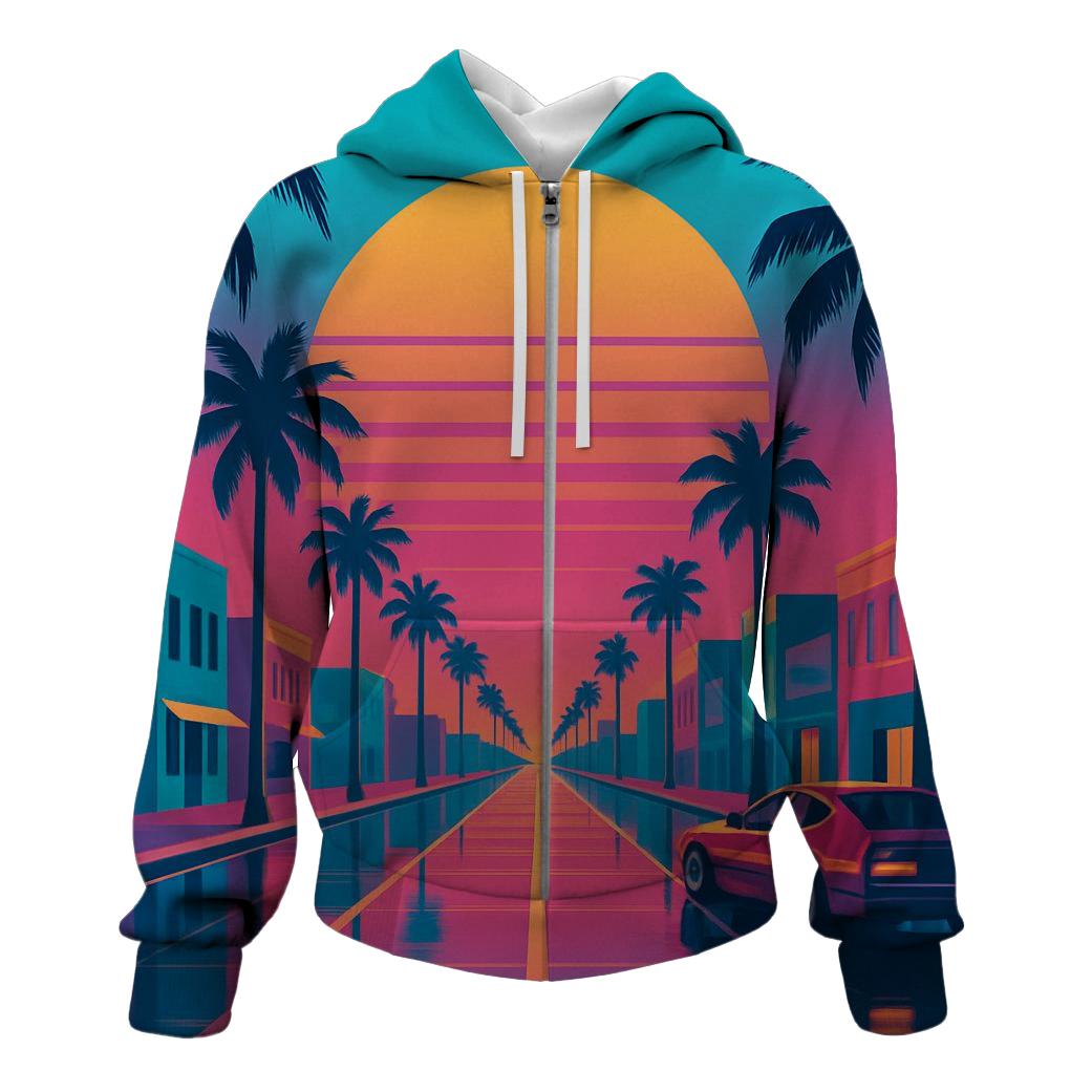 Chromed Sunset Boulevard pullover hoodies