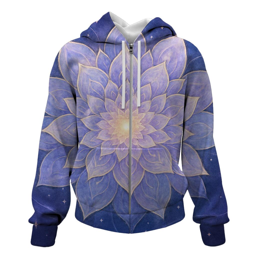 Celestial Bloom hoodie designs