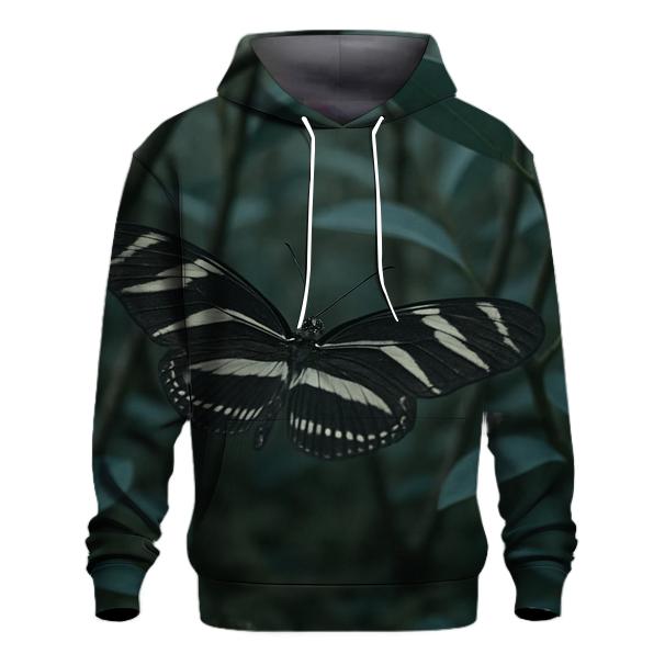 Glide Among Mangroves Longwing Butterfly graphic hoodies