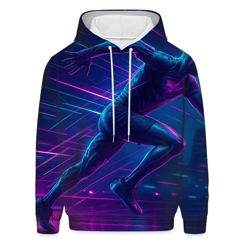 Neon Night Sprint hoodie designs