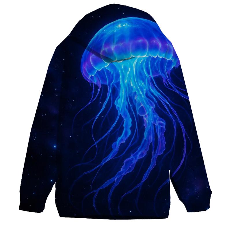 Cosmic Jellyfish Voyage heavyweight hoodies