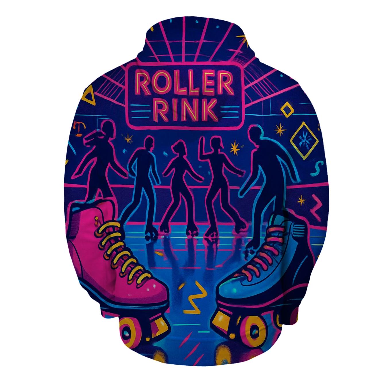 Chromatic Roller Rink heavyweight hoodies