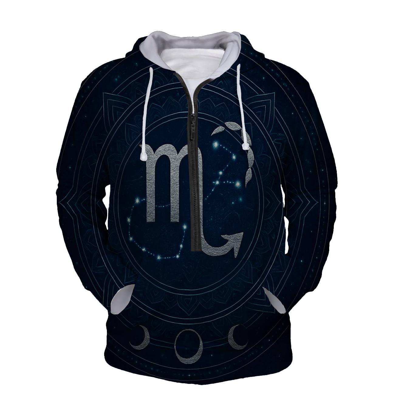 Scorpio Galactic Scorpion Mandala hoodies fashion
