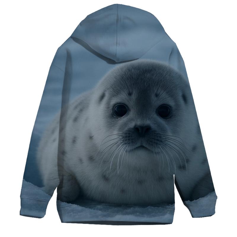 Iceflow Survey — Ringed Seal Pup hoodie designs