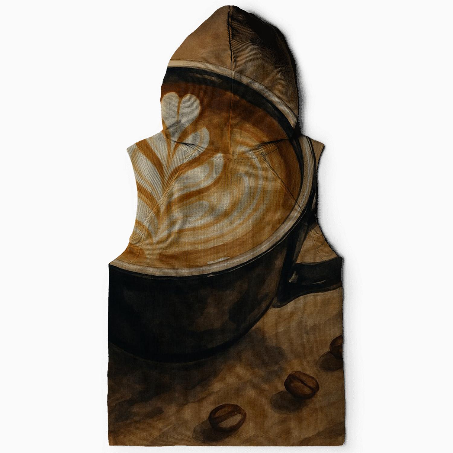 Latte Swirl Bloom premium hoodies