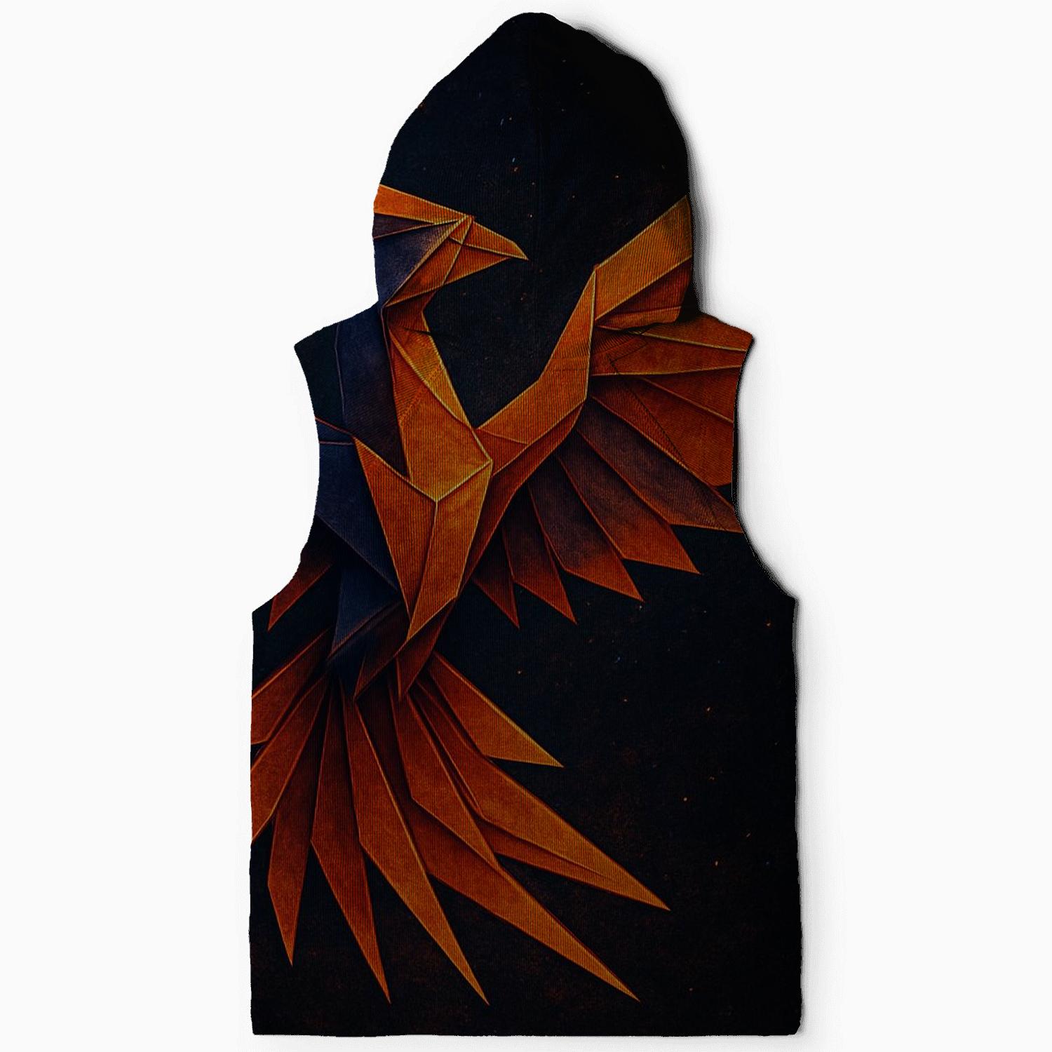 Celestial Origami Phoenix hoodie styles