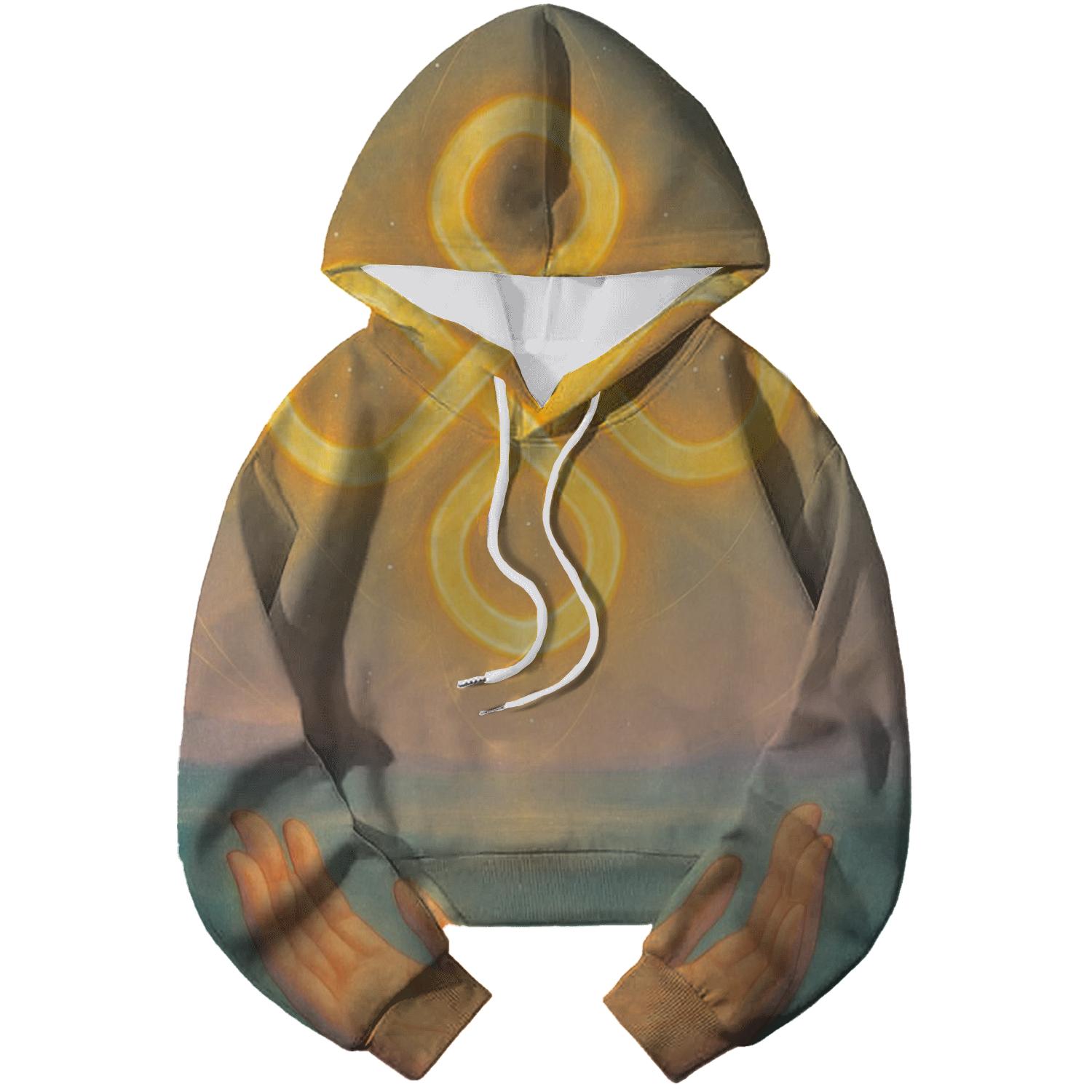Luminous Knot designer hoodies