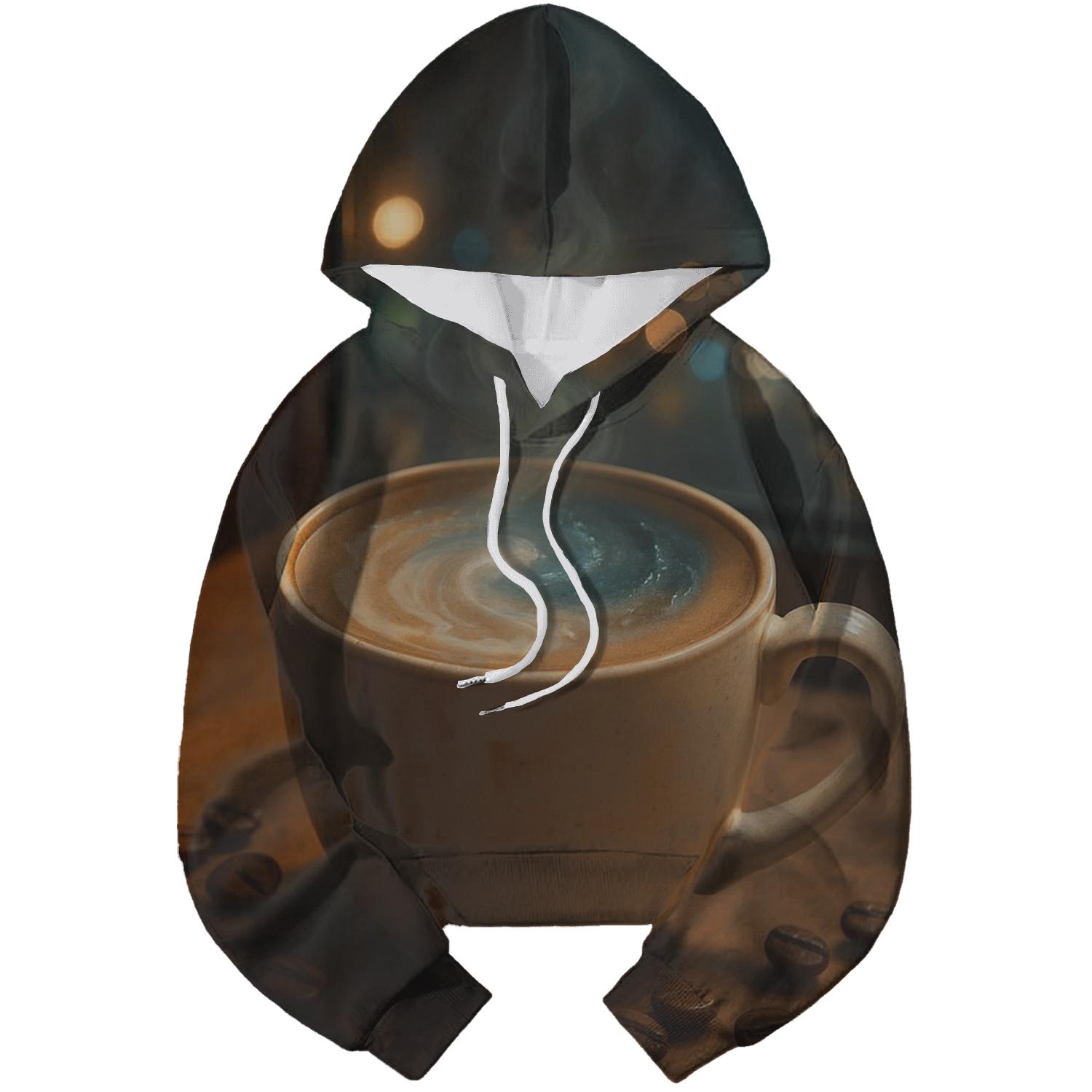 Latte Aurora graphic hoodies