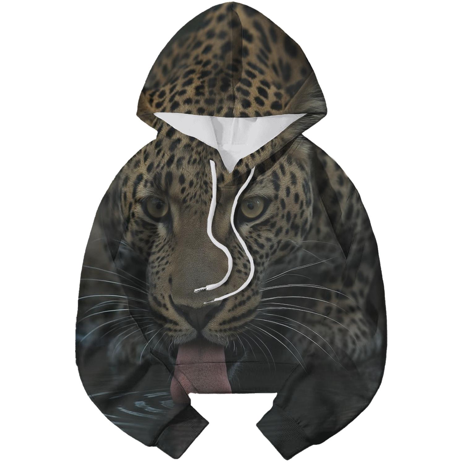 Savanna Shade-Pool Leopard premium hoodies
