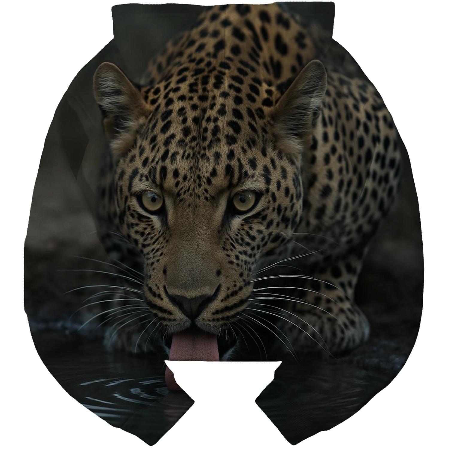 Savanna Shade-Pool Leopard premium hoodies