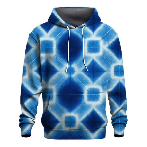 Itajime Mosaic Grid hoodie designs