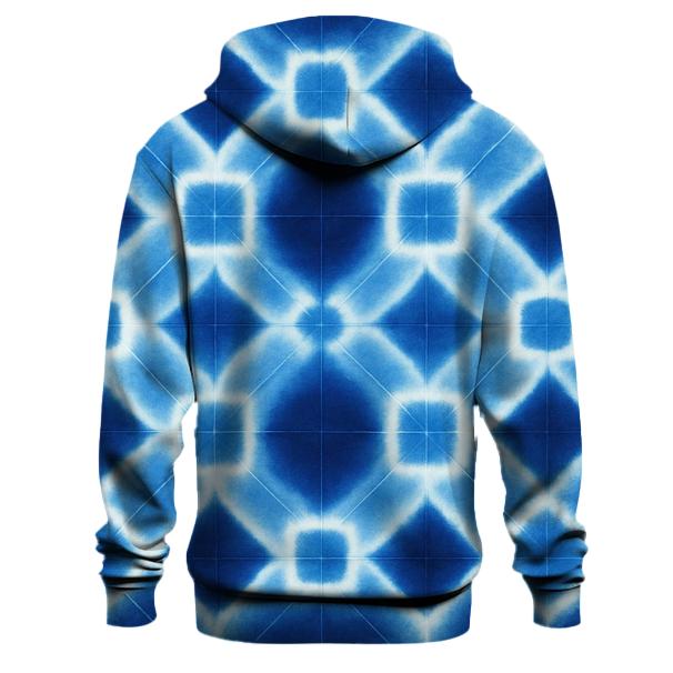 Itajime Mosaic Grid hoodie designs