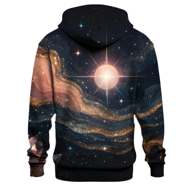 Gilded Nebula graphic hoodies