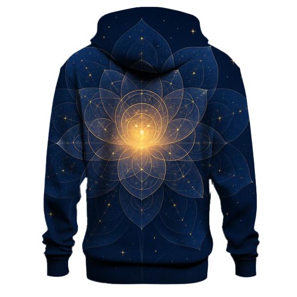 Celestial Geometry Bloom hoodie styles