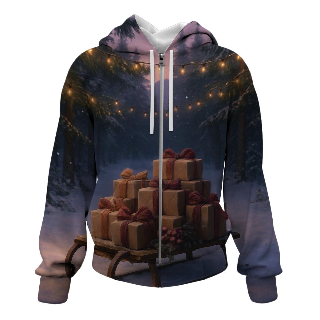 Evergreen Magic At Twilight heavyweight hoodies