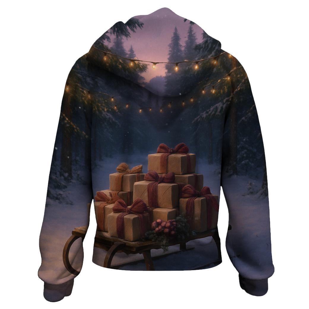 Evergreen Magic At Twilight heavyweight hoodies