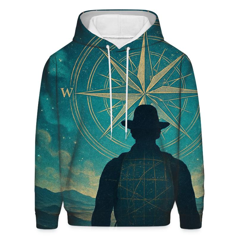 Cosmic Atlas Traveler hoodie trends