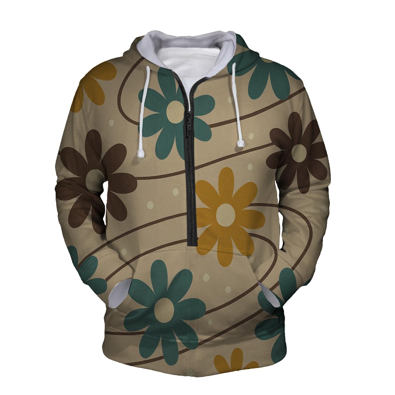Orbit Floral Tracks hoodie trends