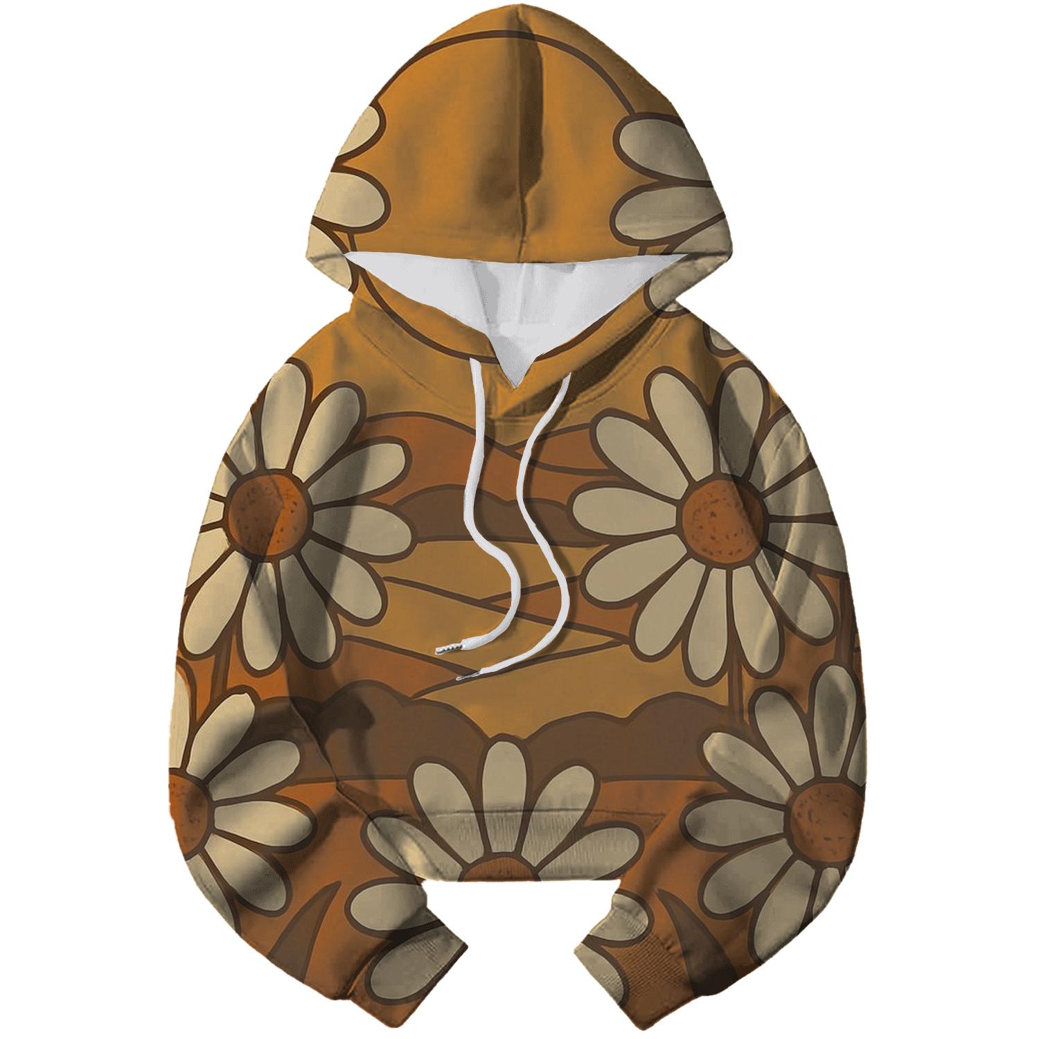Harvest Moon Daisies pullover hoodies