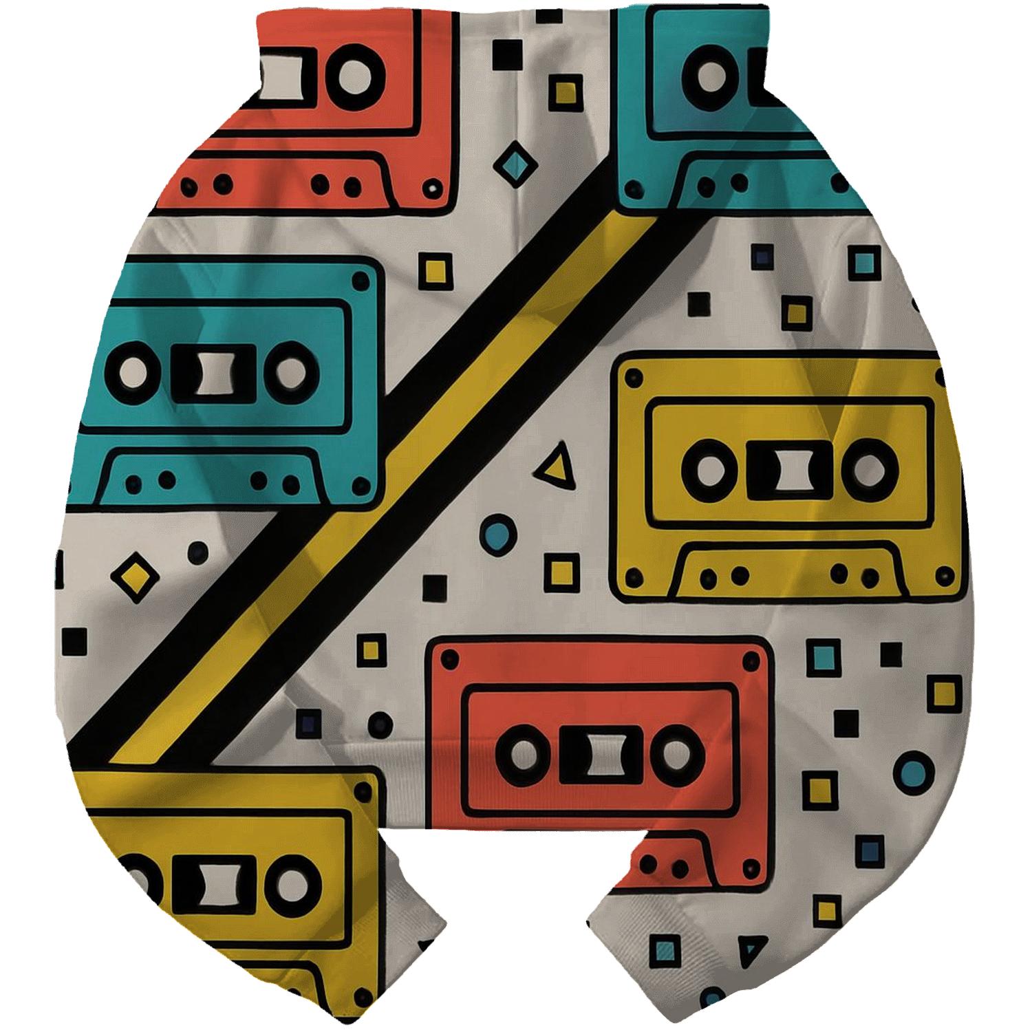 Chromatic Cassette Mosaic designer hoodies