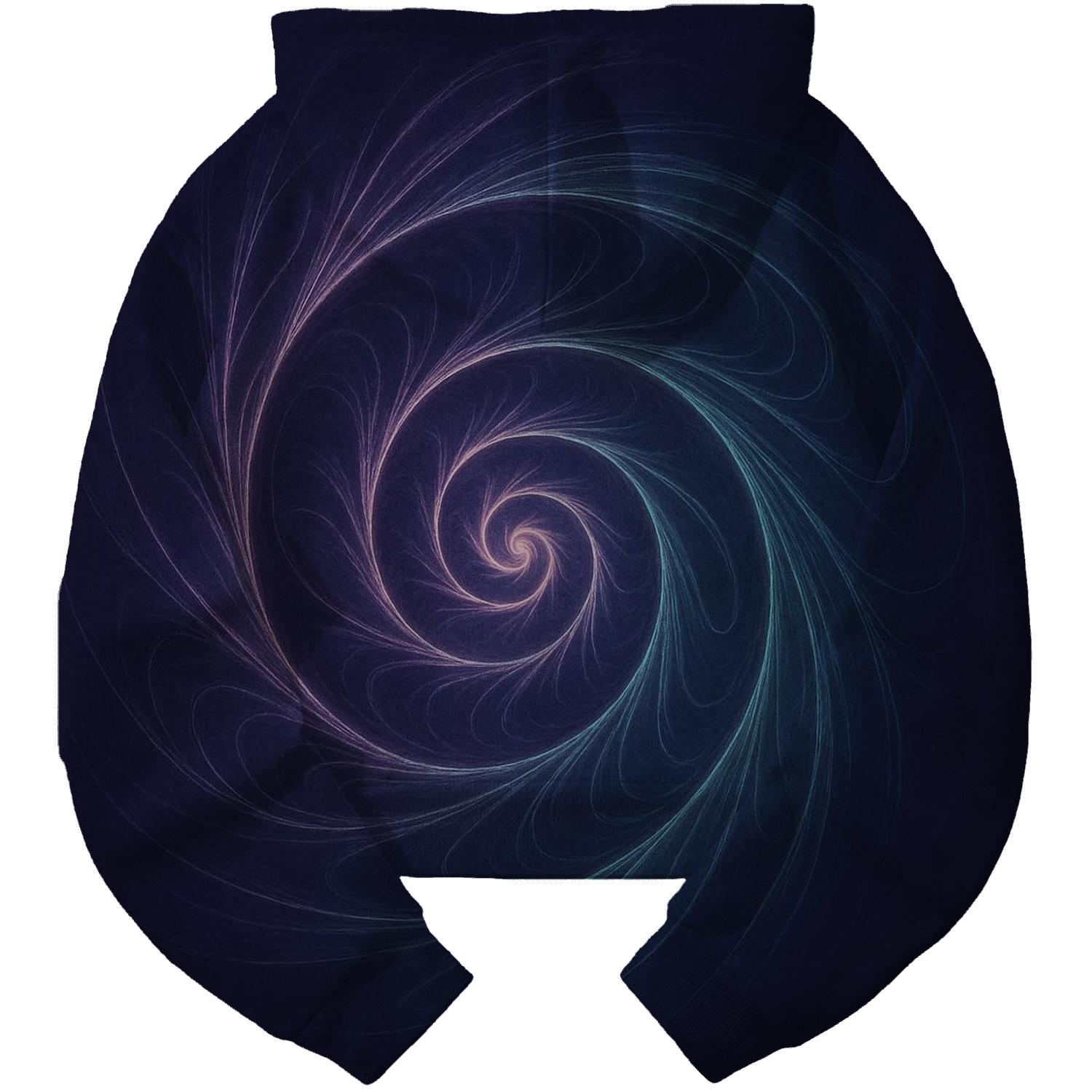 Luminous Spiral Harmony premium hoodies