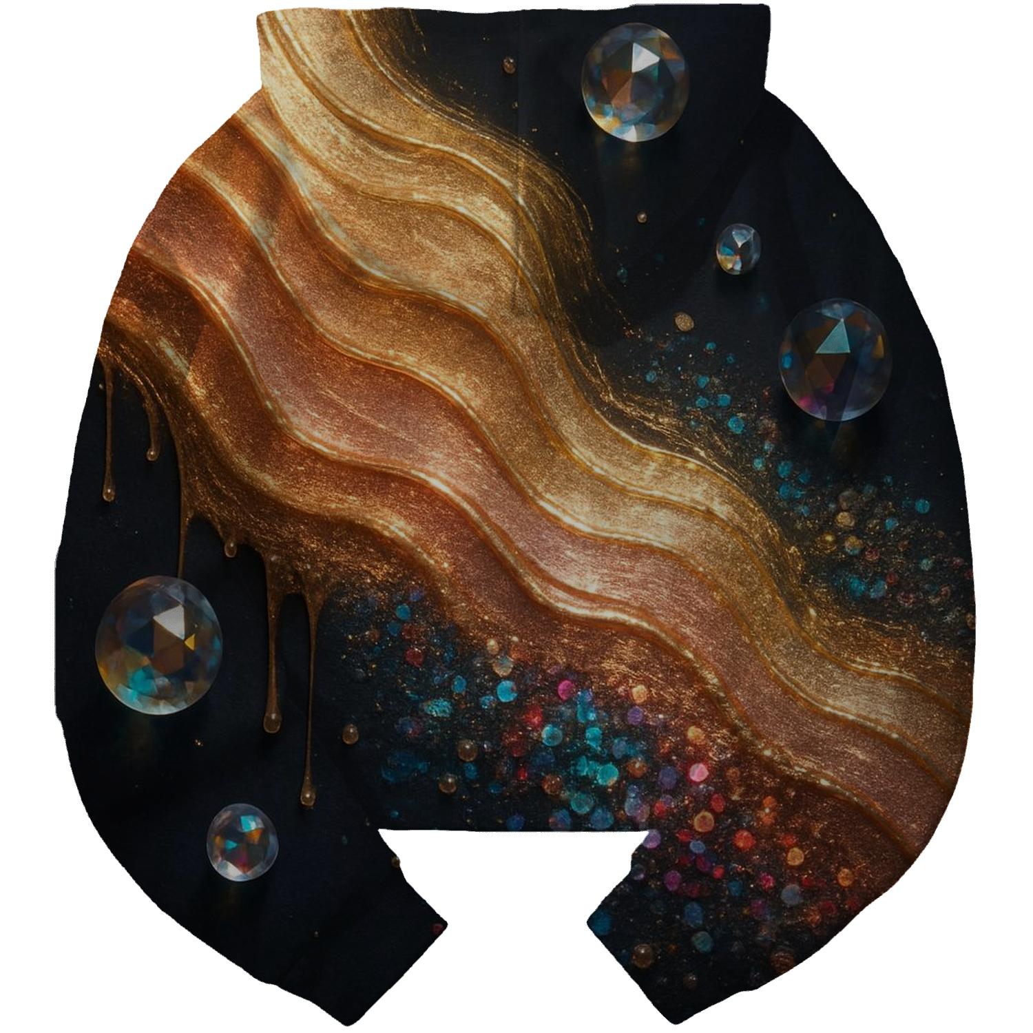 Auric Tidal embroidered hoodies