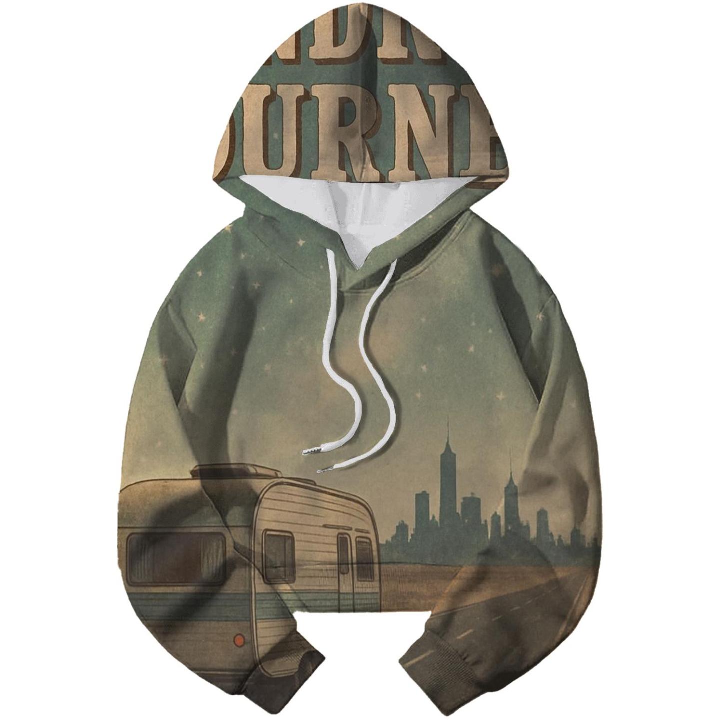 Cosmic Roadtrip Poster embroidered hoodies