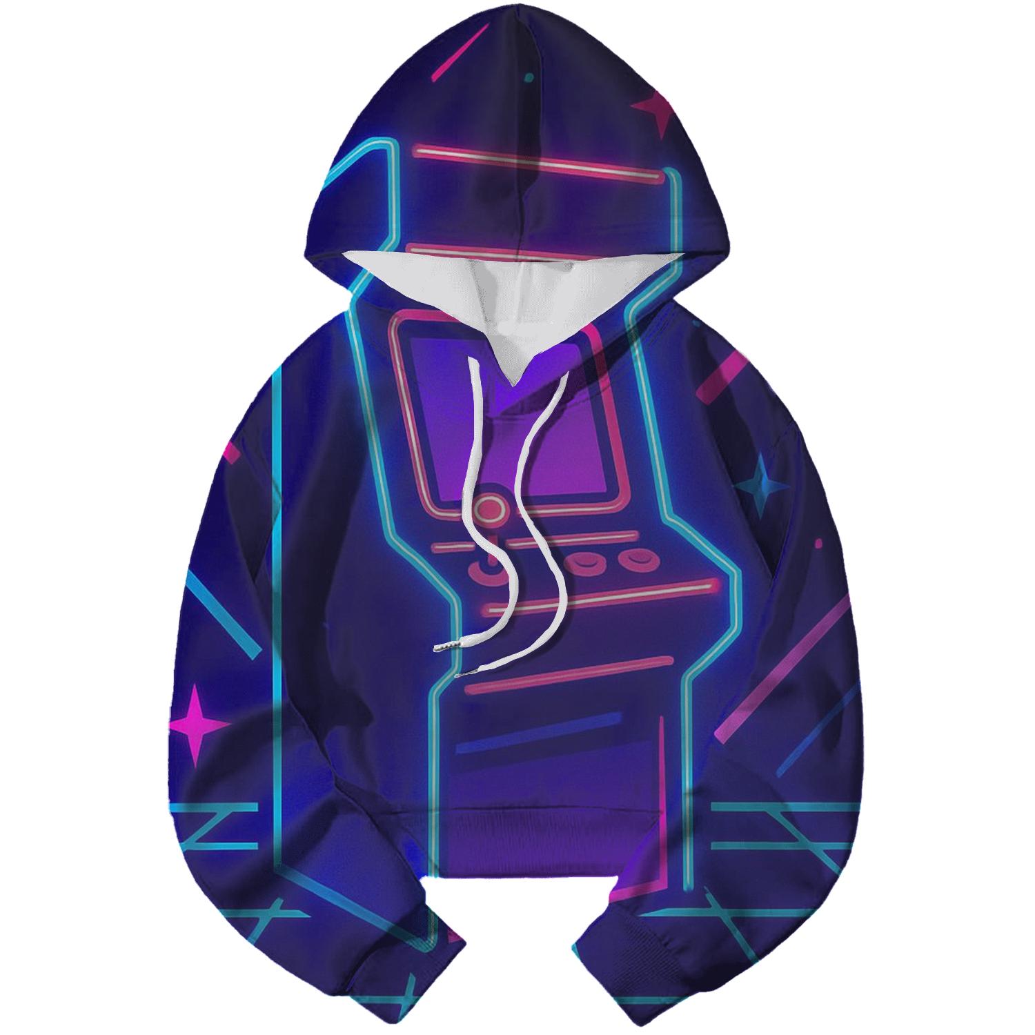Neon Mirage Arcade custom hoodies