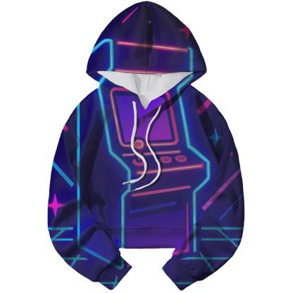 Neon Mirage Arcade custom hoodies