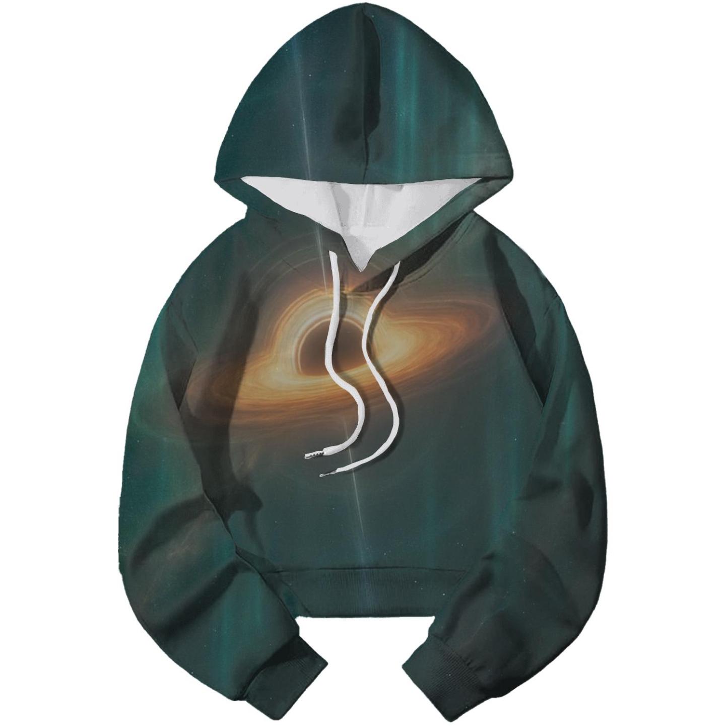 Auroral Accretion Curtain printed hoodies