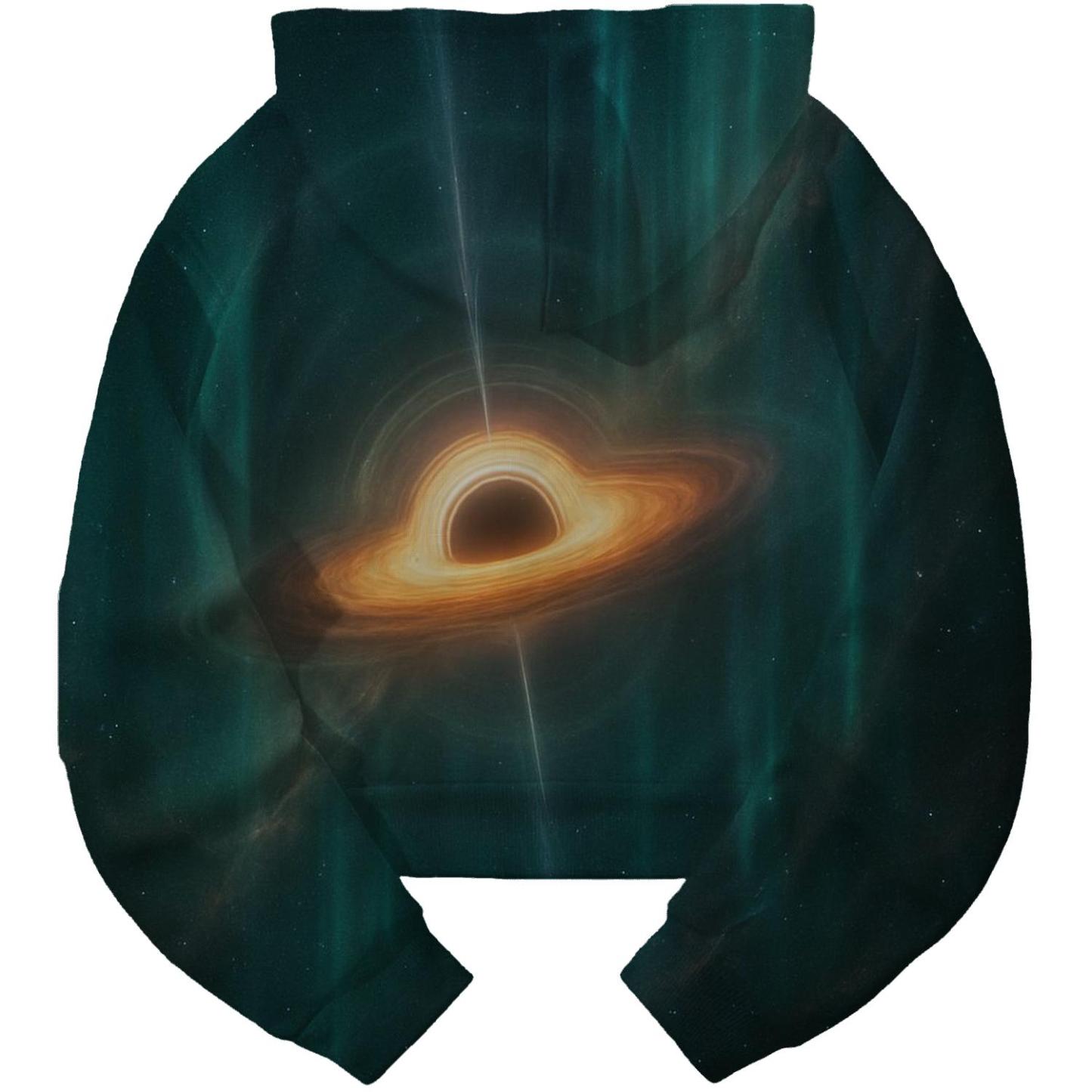 Auroral Accretion Curtain printed hoodies