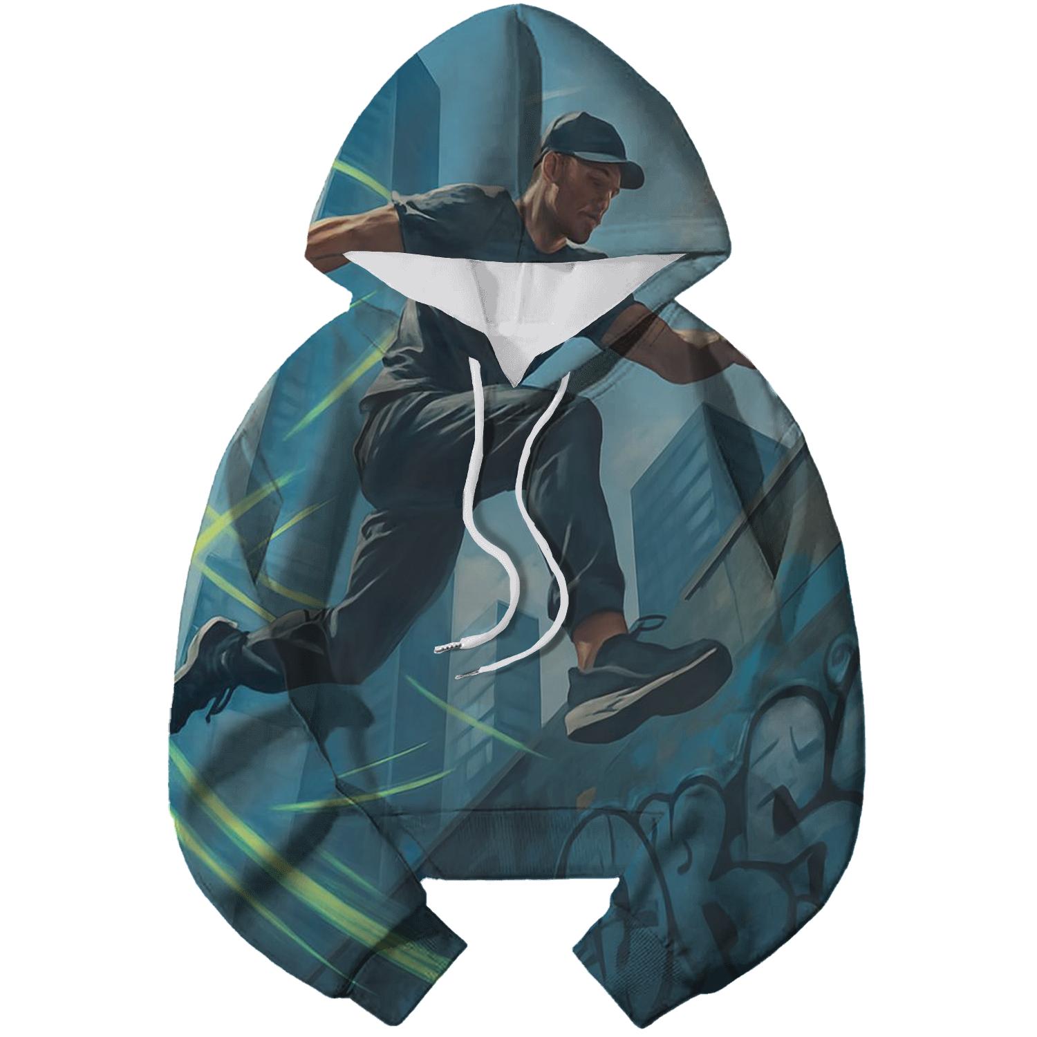 Parkour Urban Flow custom hoodies