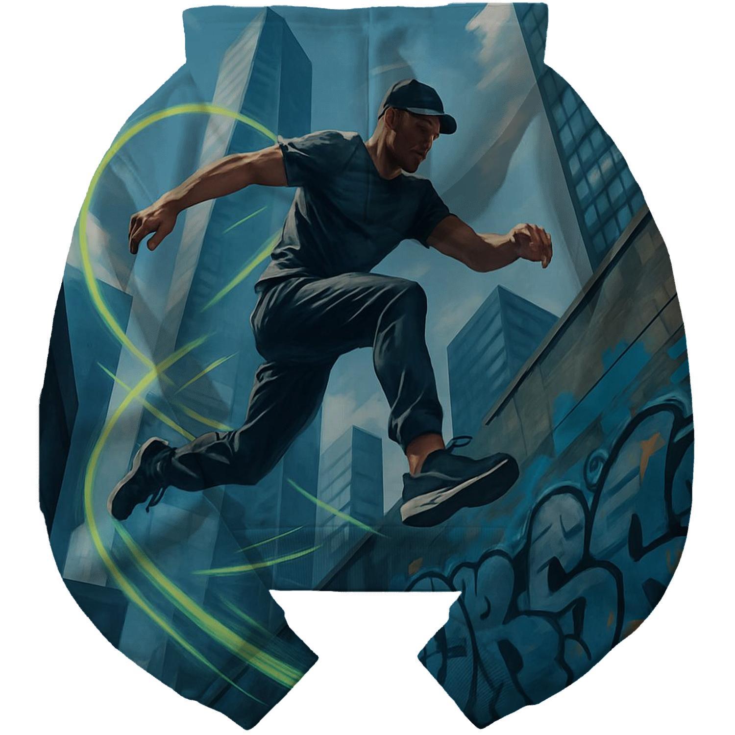 Parkour Urban Flow custom hoodies