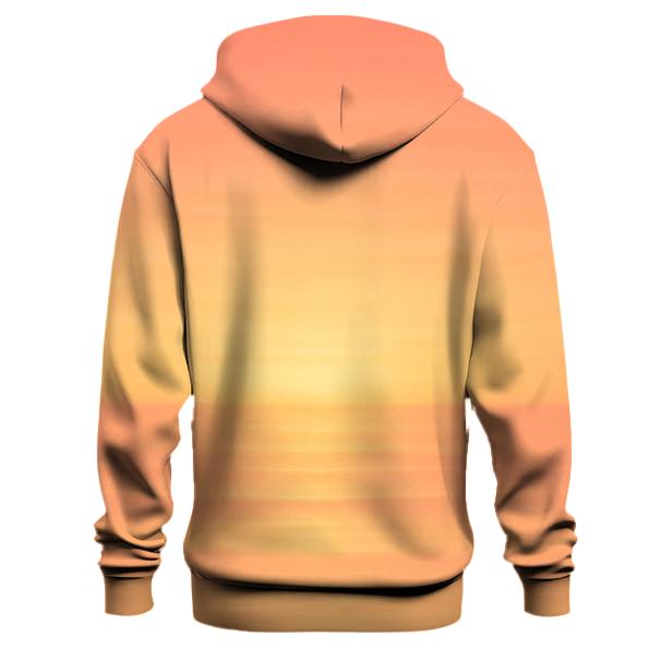Sunlit Coral Fade designer hoodies