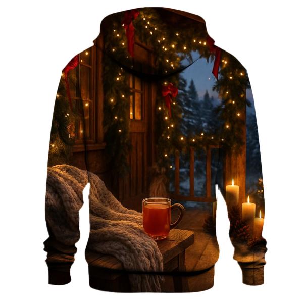 Evergreen Wonderland By Candlelight heavyweight hoodies